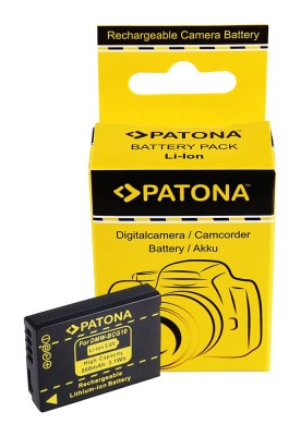 Acumulator /Baterie PATONA pentru Panasonic Lumix DMC-TZ6 TZ7 ZS1 ZS3 DMW-BCG10E- 1075 foto