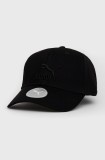 Puma șapcă din bumbac 22554 culoarea negru, cu imprimeu 22554