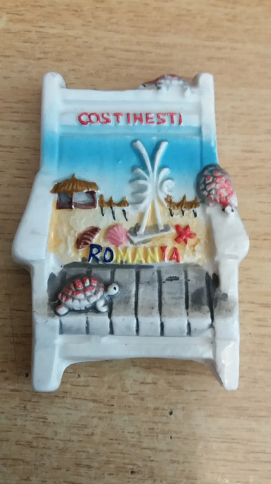 M3 C3 - Magnet frigider - tematica turism - Costinesti - Romania 8