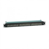 Patch Panel FTP Cat.6, 24 porturi, negru, Value 26.99.0353