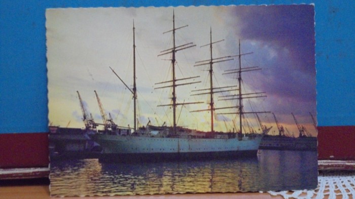 VELIERUL S/S VIKING IN PORTUL GOTEBORG, SUEDIA - CIRCULATA.