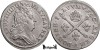 1705 A, ⅛ &Eacute;cu - Ludovic al XIV-lea (Regele Soare) - Paris - Regatul Franței, Europa, Argint