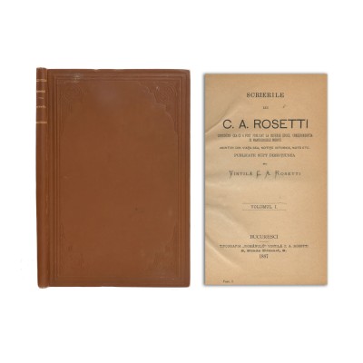 Vintilă C. A. Rosetti, Scrierile lui C. A. Rosetti, 1887 foto