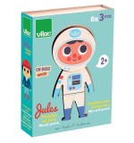 Vilac Puzzle din lemn Jules - Jucarie inovativa pentru micii exploratori