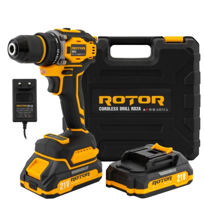 Autofiletanta pe acumulator ROTOR RD2A,21V/2Ah, 2200 rpm Innovative ReliableTools