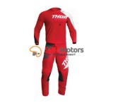 Cumpara ieftin Costum Motocross/Enduro Thor Sector Edge rosu cu alb