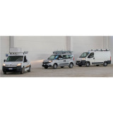Bare transversale Nissan Interstar, model 1997-2010, L2,L3 - H2,H3, aluminiu, Menabo Professional