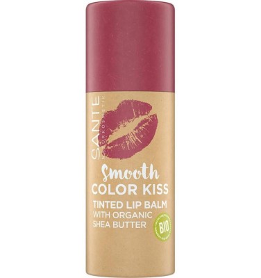 Balsam de Buze Bio 02 Soft Red 7 grame Sante foto