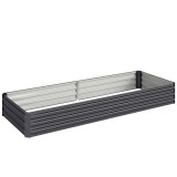 Outsunny Pat de Grădină &Icirc;nălțat pentru Exterior, Gri | Aosom Romania