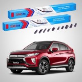 Cumpara ieftin Ștergătoare Mitsubishi Eclipse Cross (GK_, YA, YB) 2017-prezent | Set Față Flat Premium &ndash; TeamCar&reg;