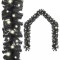 vidaXL Ghirlandă de Crăciun cu lumini LED, negru, 5 m 329189