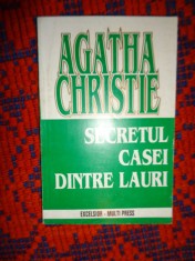 Agatha Christie - Secretul casei dintre lauri ( carte politista ) /PREDARE PERSONALA BUCURESTI