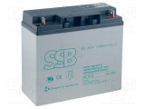 Acumul: plumb-acid 12V 18Ah AGM nu necesită &icirc;ntreţinere 5kg