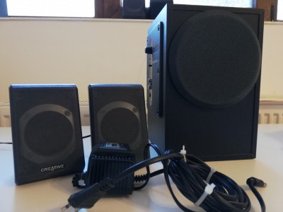 Sistem Boxe active CREATIVE INSPIRE P380 (Subwoofer + 2 sateliti) - ca Nou foto