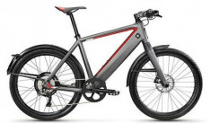 Bicicleta electrica Stromer, Autonimie 180 km, Viteza maxima 45 Km/h, Roti 26inch (Gri) foto