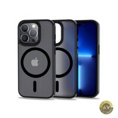 Husa MagSafe pentru Apple iPhone 14 Pro Max Tech-Protect Magmat Neagra