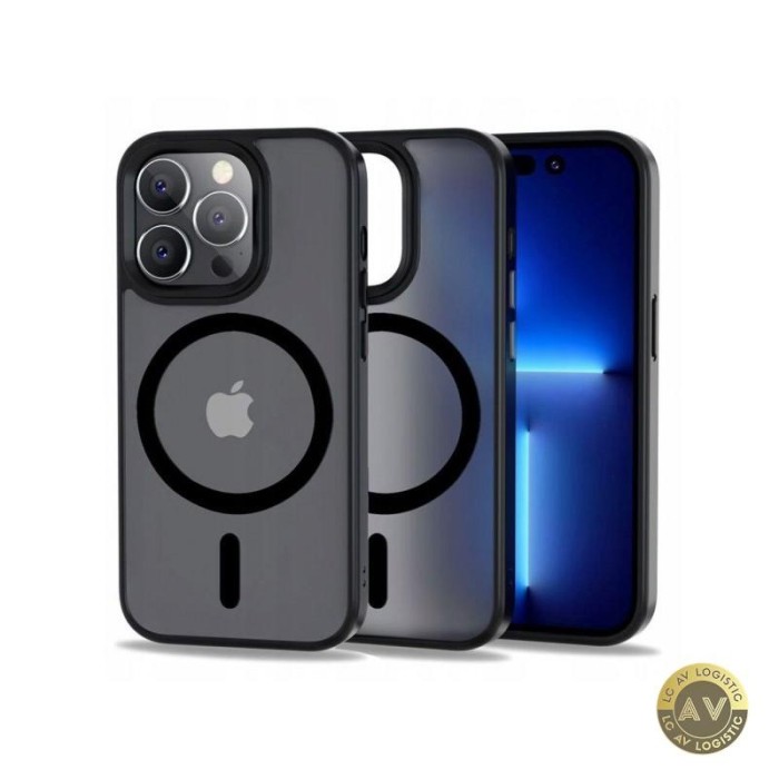 Husa MagSafe pentru Apple iPhone 14 Pro Max Tech-Protect Magmat Neagra