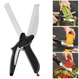 Foarfeca de Bucatarie cu Lame din Otel Inoxidabil, 24 cm, Negru, CMCLASS