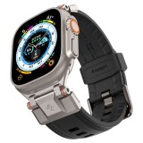 Spigen - DuraPro Armor PU - Apple Watch 1/2/3/4/5/6/7/8/9/10/SE/SE 2/Ultra/Ultra 2 (42/44/45/46/49mm) - Black