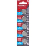 Baterii litiu CR2032 Strend Pro 3V, set 5 buc pentru ceasuri si telecomenzi