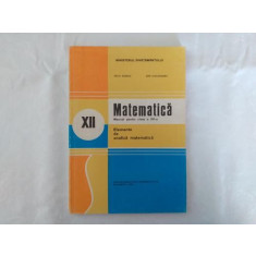 Analiza matematica manual clasa a XII-a 1995