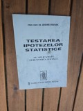 Testarea ipotezelor statistice, cu aplicatii in cercetarea sociala - Andrei Novak