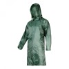 PELERINA PLOAIE CU NASTURI SI FERMOAR / VERDE - 3XL