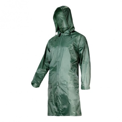 PELERINA PLOAIE CU NASTURI SI FERMOAR / VERDE - 3XL foto