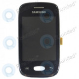 Modul de afișare Samsung Galaxy Pocket Neo + capac frontal (negru)