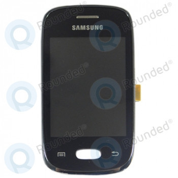 Modul de afișare Samsung Galaxy Pocket Neo + capac frontal (negru) foto