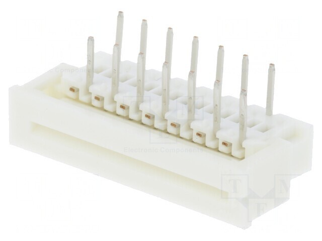 Conector FFC/FPC 90&deg; 14-PIN ZIF