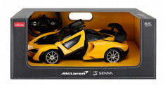 Masina Cu Telecomanda Mclaren Senna Galben Cu Scara 1 La 14 foto