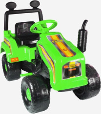 Mega tractor cu pedale, verde foto