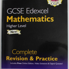 GSCE EDEXCEL MATHEMATICS , HIGHER LEVEL , COMPLETE REVISION and PRACTICE , ANII '2000 , CD LIPSA *