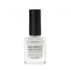 KORRES Gel Effect Nail Color 02 Alb Porțelan 11ml - Lac Unghii Profesional, Ulei Migdale, Rezistență 10 Zile, Fără Lampă UV