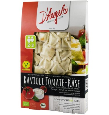 Ravioli cu Rosii si Branza Bio 250 grame D&amp;#039;Angelo foto