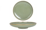 Bonna Farfurie ad&acirc;ncă - Sage Hygge - Porţelan - 25 cm (1300cc) - set de 6
