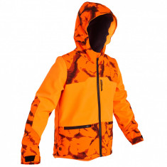 Jachetă SOFTSHELL SG500 Fluorescentă Copii