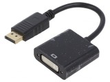 Adaptor DisplayPort la DVI-I