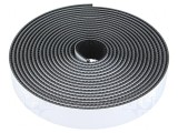 Bandă arici cauciuc neagră 25mm x 5m 3M SJ 3540