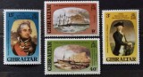 BC139, Gibraltar 1980, serie picturi, corabii, Nelson