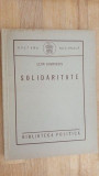 Solidaritate- Leon Bourgeois