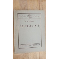 Solidaritate- Leon Bourgeois