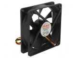 Ventilator DC axial 12V 92x92x25mm 23,8dBA EBR 1,83mmH2O