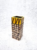vaza ceramica glazurata vintage mid century Germania anii &#039;70 _ 21 cm