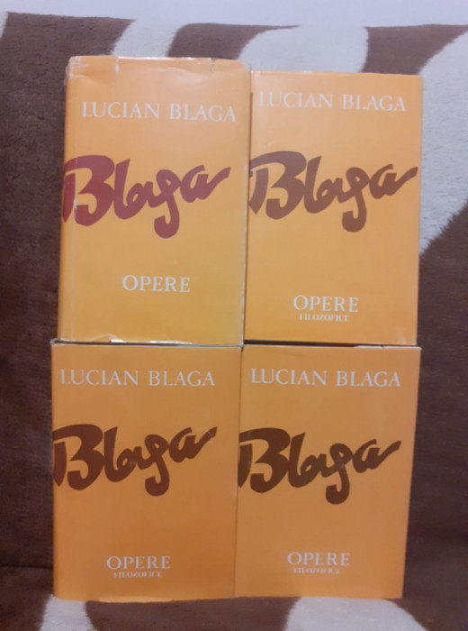 OPERA FILOZOFICA-LUCIAN BLAGA (4 VOL)