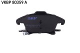 Set placute frana disc Ford Galaxy III, Galaxy Mk III, Mondeo V, S-Max Motor 1.0 EcoBoost, 1.5 EcoBoost, 1.5 TDCi, 1.6 TDCi, 2.0 EcoBlue, 2.0