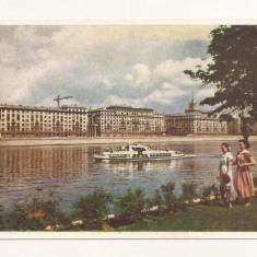 FA30-Carte Postala- RUSIA - Moscova, Frunze Embankment, necirculata 1956