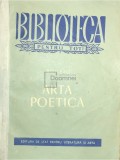 Boileau - Arta poetica (Editia: 1957)