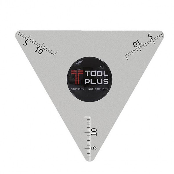 Clips Metalic QIANLI Triangle